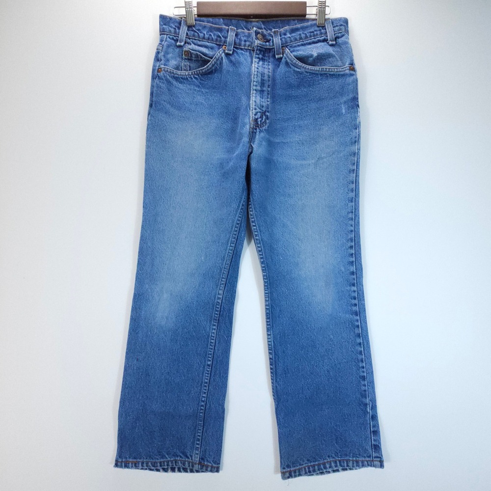 VTG Y2K Levis‎ Orange Tab Jeans Mens 30x26 Blue Straight Leg Streetwear Grunge